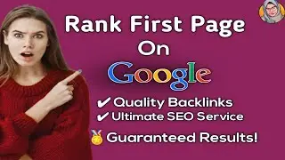 I will do off page monthly SEO services for top 1 ranking on google