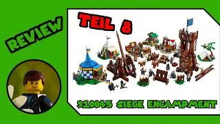 [Review] - Der Zweite Wall - [Teil 8] - Lego Bricklink Designer Set 910045 Siege Encampment #lego
