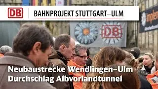 Durchschlag Albvorlandtunnel