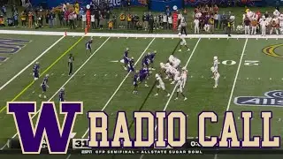 The Washington Radio Call of the Sugar Bowl's Final Play