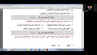 الرخصة المهنية تخصص تربية اسلامية مستوي 1 و 2 المحاضرة الثامنة