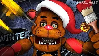 FNAF Freddy Fazbear Winter Version Repair Animation|ASMR Repair & Upgrade|Five Nights at Freddy&rsquo;s