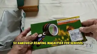 Magnifying Glass For Seniors | Magnifying Glass For Reading | Magnifying Glass 5x