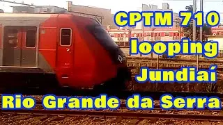 CPTM 710 Jundiaí - Rio Grande da Serra ida e volta