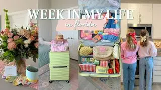 DAYS IN MY LIFE🌴🧖🏻&zwj;♀️🧳  life update, goals, travel schedule, pack and prep with me for a cruise