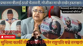सुशिला कार्की राष्ट्रपति बन्ने तयारी ? तीन दलको गोप्य खेल #sushilakarki #genzprotestnepal