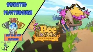 Bee Flowers: Save the Garden - Unedited Platinum Trophy Playthrough (PS4/PS5)