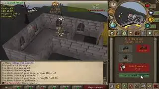 Attempting to Dharok Bomb on Runique Rsps! - Bank PKed?