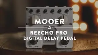 Mooer ReEcho Pro Digital Delay Pedal | Reverb Demo Video