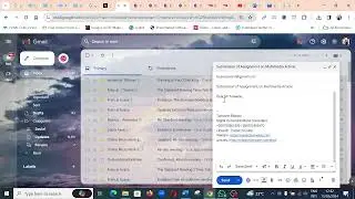 Submitting coursework via email professionally