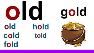 Easy Spelling Pattern: OLD in Gold