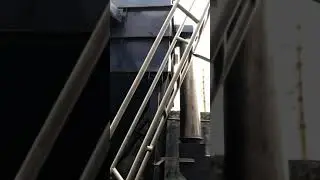Industrial Bag Filter with Centrifugal Blower and Stack.
