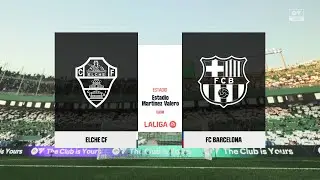 Elche vs FC Barcelona | La Liga | EA SPORTS FC 26 Simulation