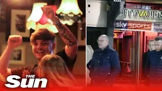 Brits hit the town for final night of drinking ahead of nationwide pub lockdown