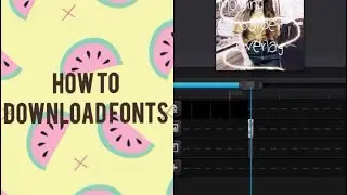 How to download fonts from safari to cutecut | cute cut tutorial