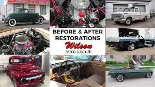 Before & After Classic Car Restorations | Wilson Auto Repair