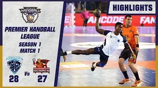 Rajasthan Patriots vs Maharashtra Ironmen | English Highlights | M1 | Premier Handball League