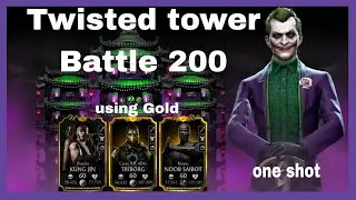 Mkmobile twisted tower battle 200 using golds