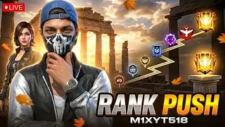 🔴 LIVE FREE FIRE CS RANK PUSH GRANDMASTER