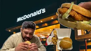 Spicy McCrispy Burger Review | McDonald's Karachi | McDonald&rsquo;s in Pakistan |