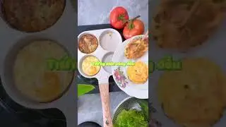 Bạn đồng h&agrave;nh chảo 4 ngăn- Bữa s&aacute;ng nhanh gọn chỉ với 5 ph&uacute;t !!!  #superchef #food #chao4ngan