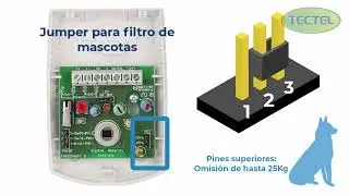 Sensor PIR anti-mascotas LC-100