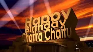 Happy Birthday Chaitra Chaitu