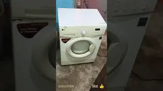 LG Front Load Washing Machine Error 😱 | Chuha Bana Ghar | Problem Fix 🔧 Madhubani #viral #video #lg