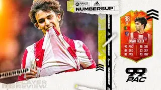 FIFA 22 NUMBERS UP JOAO FELIX REVIEW | 88 ADIDAS JOAO FELIX PLAYER REVIEW | FIFA 22 ULTIMATE TEAM