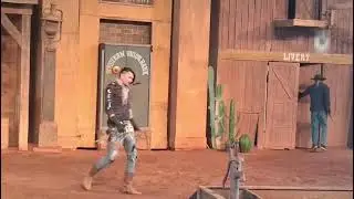 RAMOJI FILM CITY PRODUS WILD WEST STUNT SHOW PRESENTING INTRESTING VIDEO CHAKE OUT PLEASE