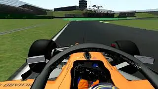rFactor F1 2019 onboard lap with Sainz in Brazil