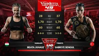 Road to Vendetta 49 | BEATA JUHASZ vs SABRIYE SENGUL | ANKARA, TÜRKİYE | FULL FIGHT