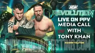 AEW Revolution 2023 Media Call With Tony Khan