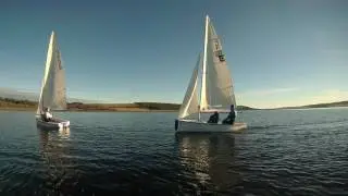 Newcastle and Durham University Sailing clubs host Angel of the North event