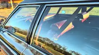 1976 Pontiac Grand Safari Woody clamshell station wagon