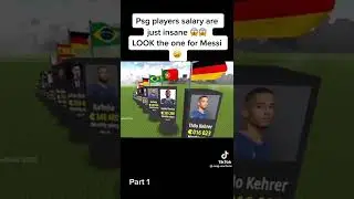 PSG Players Salaries😱 (&pound;500k a Month)!!