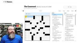 Learning Crossword Week 88 | NYT Crossword Monday Jan 26th, 2026