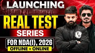 NDA Real Test Series For NDA 1 2026🔥NDA Preparation ✅UPSC NDA Exam | NDA 2026 | Defence Wallah #nda
