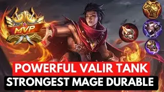 Build Tank Valir | Modal Cuman Emblem Mage Dapet MVP | Mobile Legends 2022