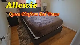 Allewie Queen Platform Bed Frame Review – After 3 Years