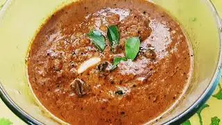 GARLIC CURRY LEAVES KUZHAMBU/ POONDU KARIVEPILLAI KUZHAMBU/ GARLIC GRAVY/ TANGY SOUTH INDIAN GRAVY