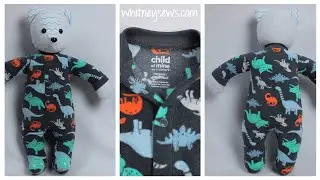 How to Make a Preemie Memory Bear - Whitney Sews