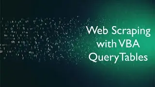 Scrape Web Pages with Excel VBA