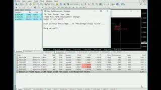 Latency Arbitrage Trading:  Nonfarm 4 Jan. 2019