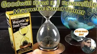 Goodwill Haul 1 | Reversible Magnetic Sand Timer