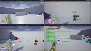 C++ multiplayer action rogue rpg - using Unreal networking
