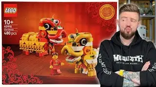 TANIEC LWA 🦁 LEGO GWP 40915 RECENZJA