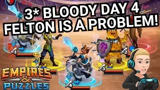 3* Bloody Battle Raid Tournament With Commentary - Day 4 - No Green - Empires & Puzzles