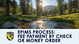 EPIMS Process: Fee Payment by Check or Money Order