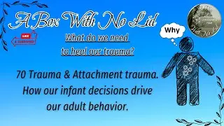 70 Trauma & Attachment trauma. How our infant decisions drive our behavior.